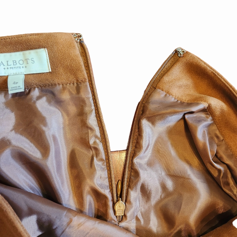 Talbots Camel Midi Skirt - Picture 4 of 5